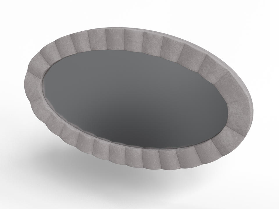 Зеркало Verda настенное Classic Ткань Микровелюр Laska 04 Утренняя роса Verda 119x5 22740₽